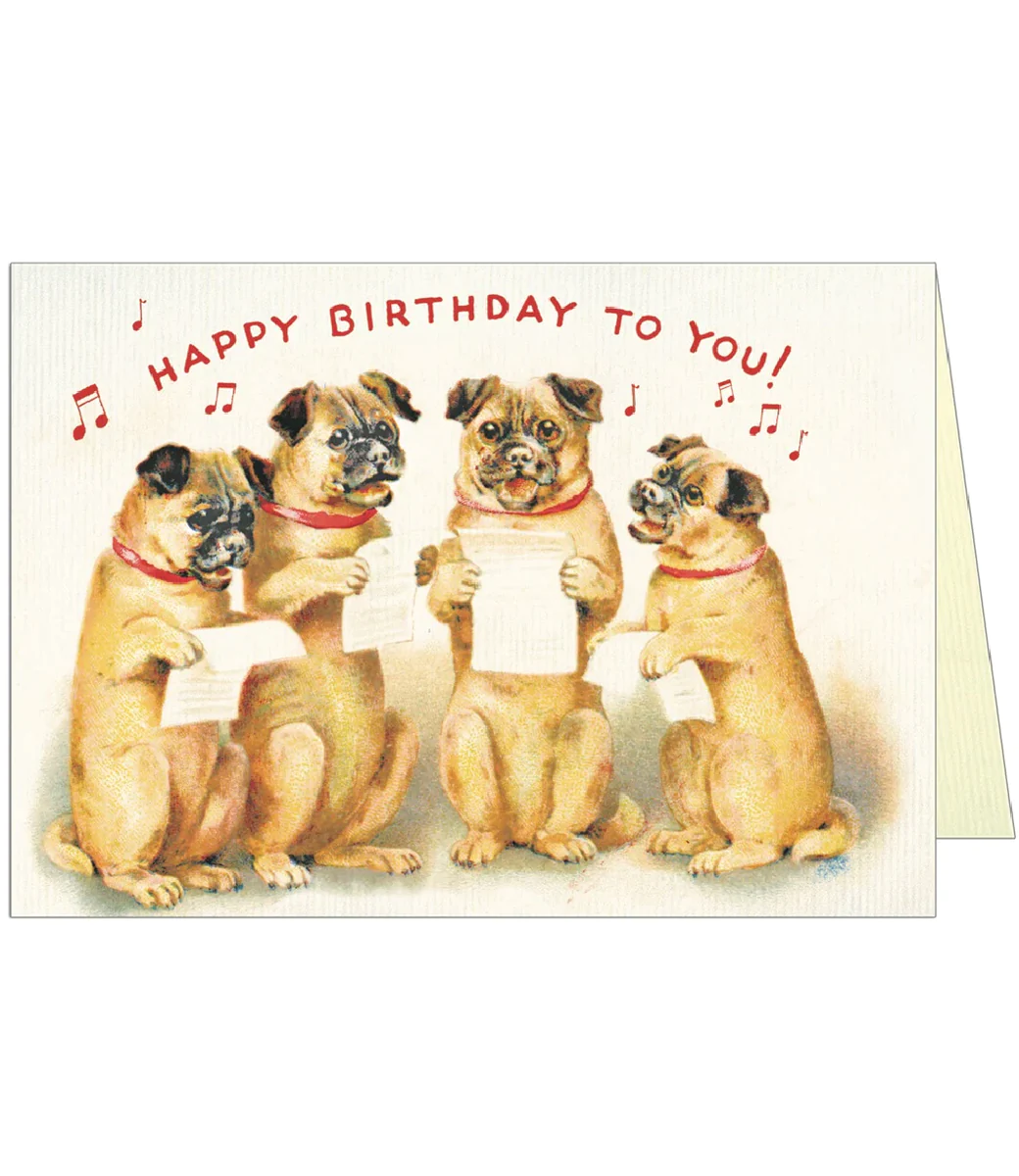 Happy Birthday Dogs II  Greeting Card