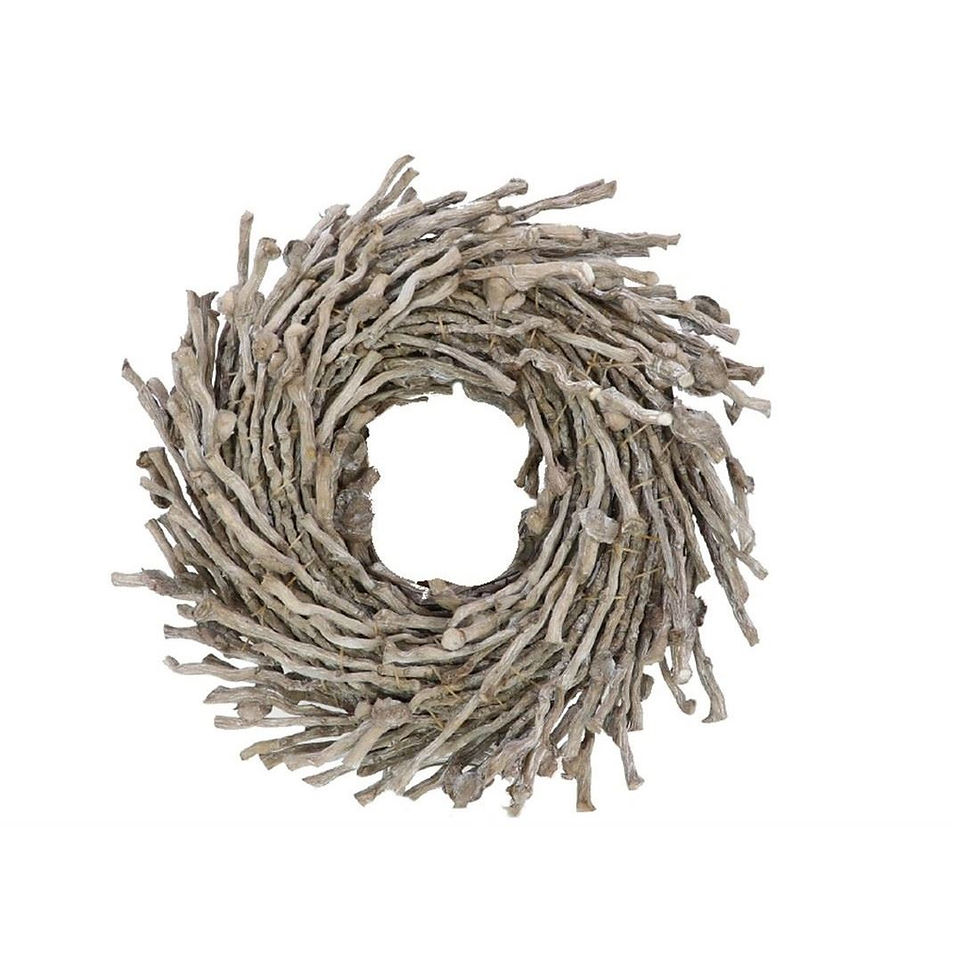 Timeless Earth Grey wreath