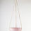 Thumbnail: Macrame Hanging Planter Pink Large