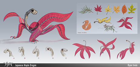 Leaf Dragon in Autumn