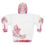 Thumbnail: Pink Hibiscus Marble Sunset Hoodie