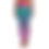 Thumbnail: Vibrant High Waisted Yoga Leggings - Colorful Giraffe Print Activewear