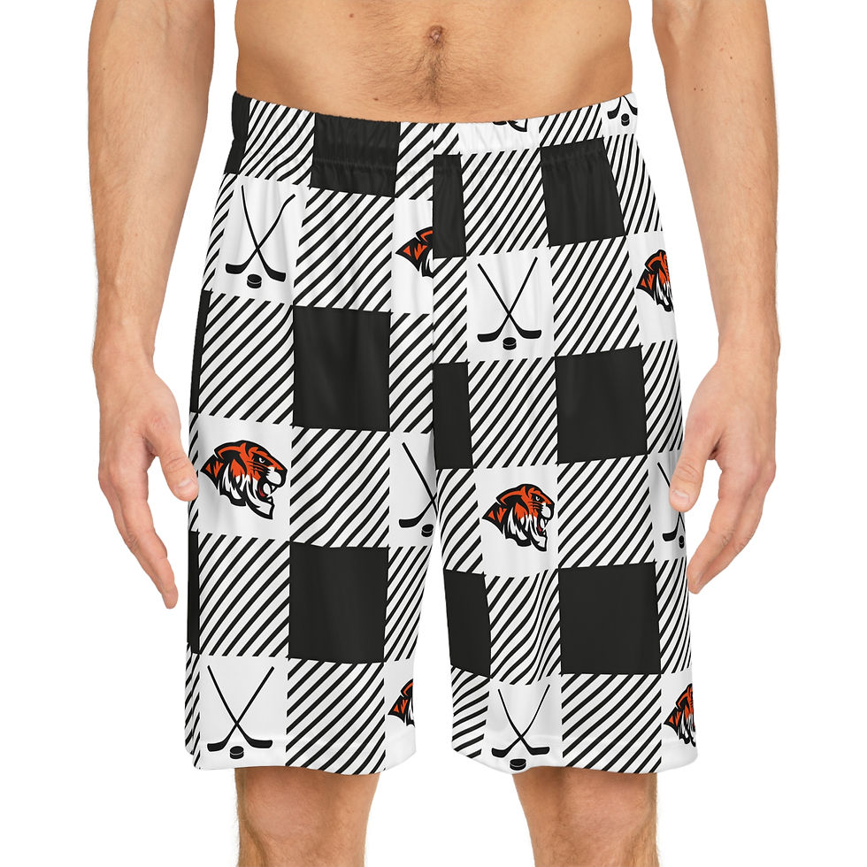Tiger Print Basketball Shorts - Stylish Sportswear for Active Lifestyle