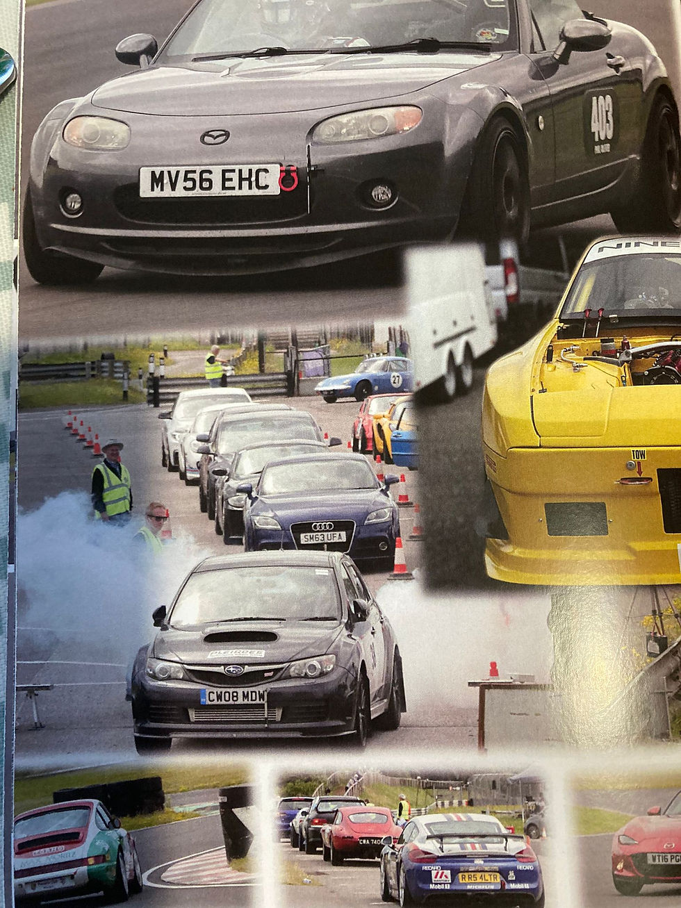 The hatchback making it in the Bristol Motor Club "Driving Mirror" magazine!