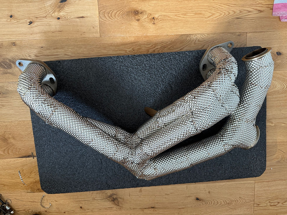 Thumbnail: Exhaust Manifold/Turbo Up Pipe/Downpipe wrapping
