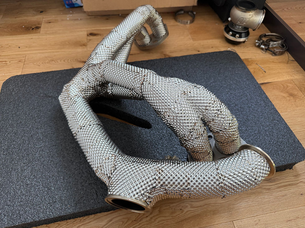 Thumbnail: Exhaust Manifold/Turbo Up Pipe/Downpipe wrapping