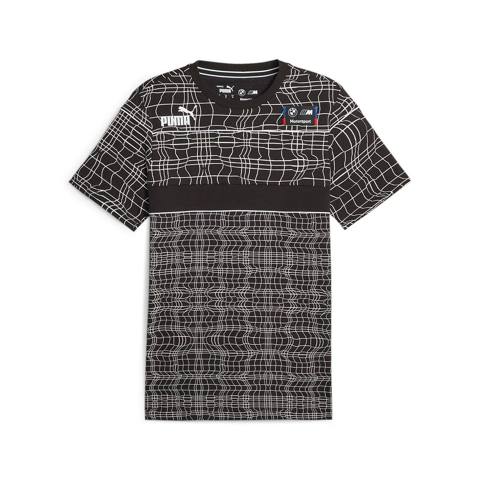 * Camiseta -BMW MMS CAMO SDS TEE PUMA Black-AOP S