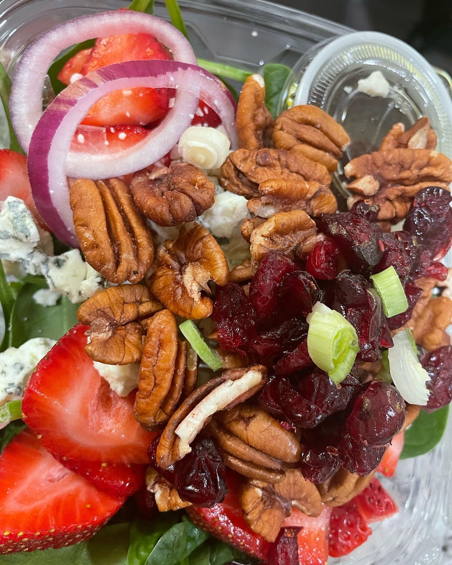 Strawberry Pecan Salad
