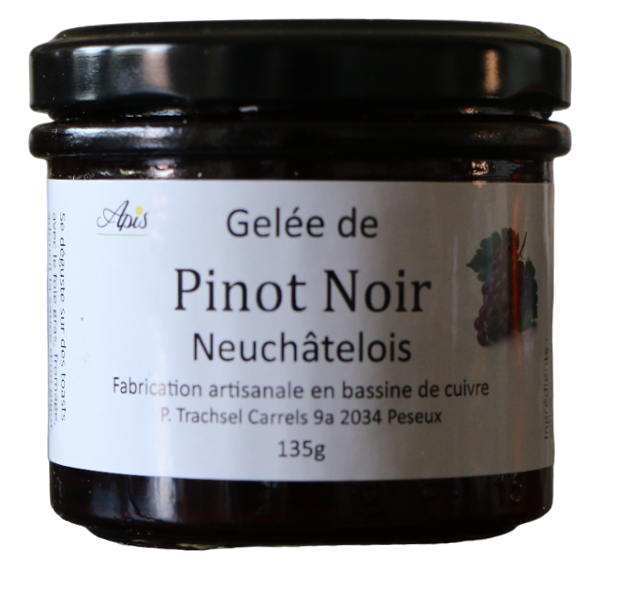 Gelée de Pinot Noir Neuchâtelois 135g