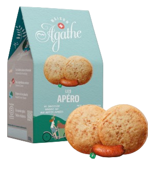 Biscuits les apéros au saucisson vaudois IGP 100g