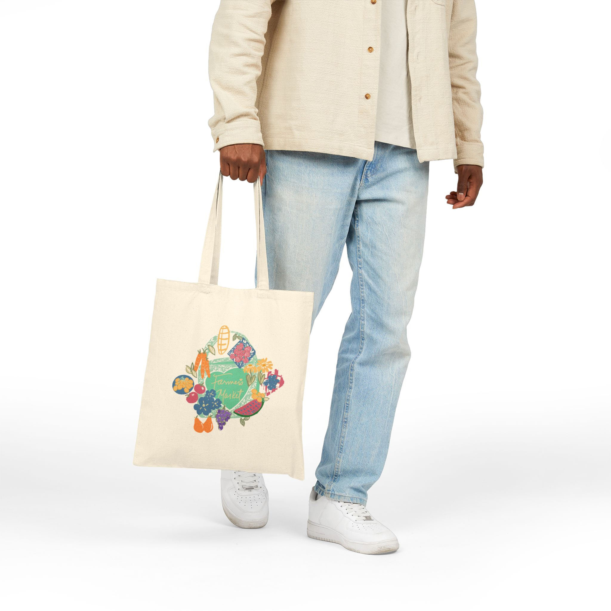 Colorful Farmer's Market Tote