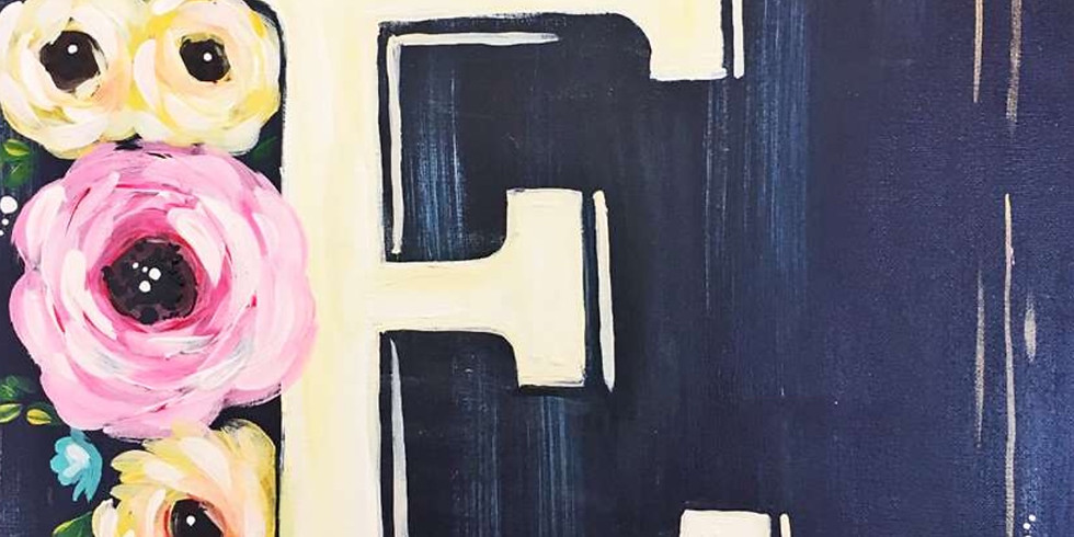 Paint Your Initials(18+)