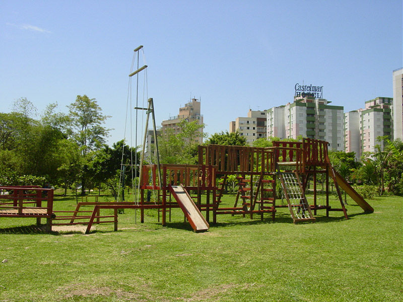 Barco Caravela Parque da Luz