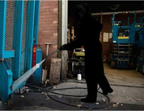 Construction Equipment Cleaning