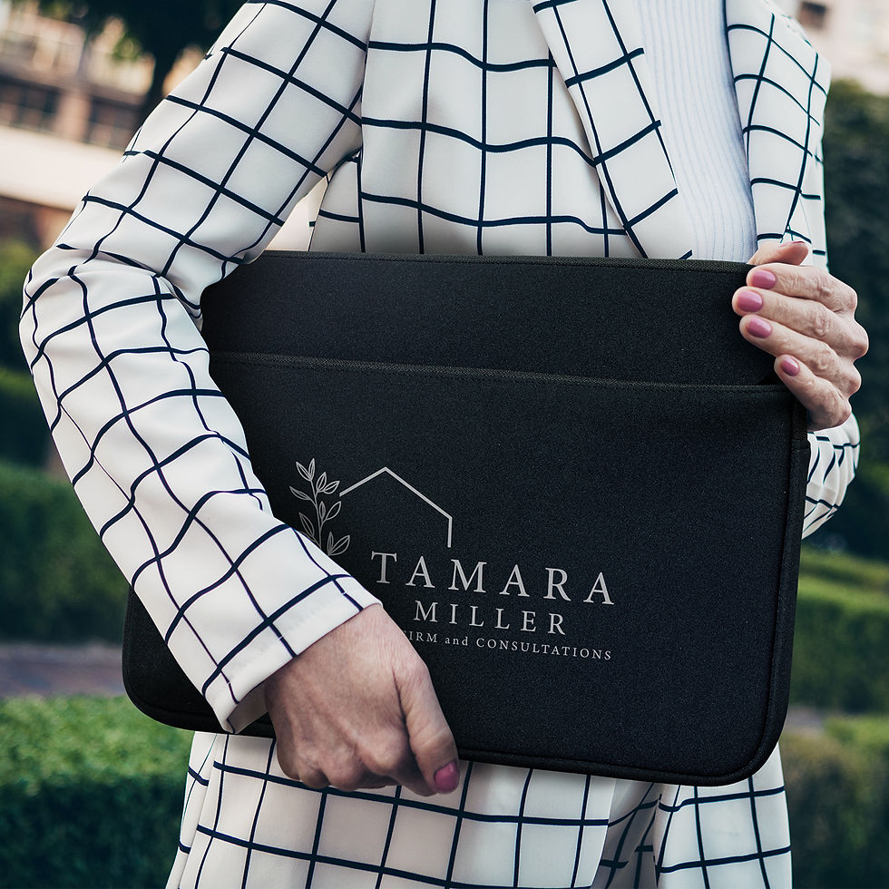 Thumbnail: Large black Spencer device sleeve with printed logo for laptops and tablets