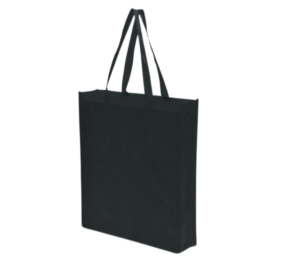 Thumbnail: Eco promotional tote bag with long shoulder handles and generous gusset