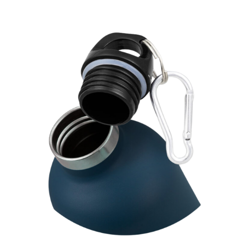 Thumbnail: Close-up of Intrepid bottle lid with carry handle and attached carabiner