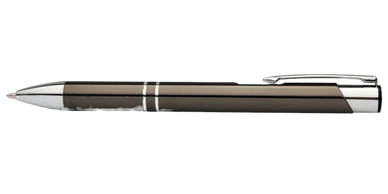 Thumbnail: Engraved deluxe metal pen with gloss finish and custom logo branding