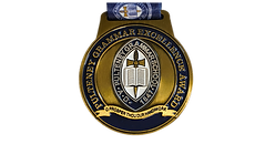 Achievement medal designed for school and organisational recognition