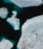 Earth model with black background