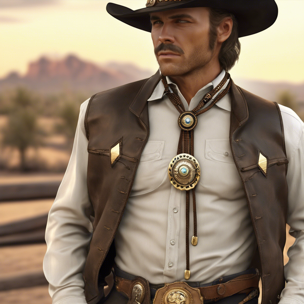 Cowboy Western Bolo Tie