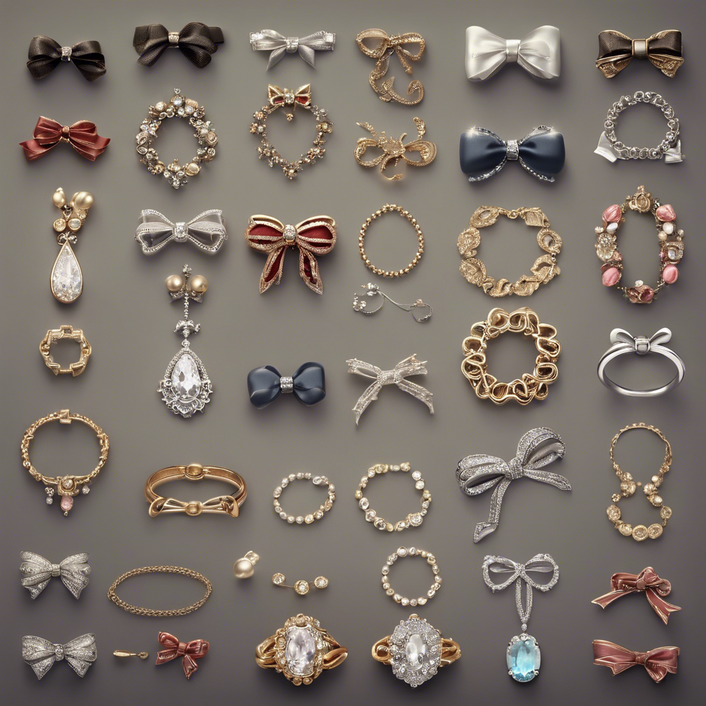 Vintage Bow Necklace