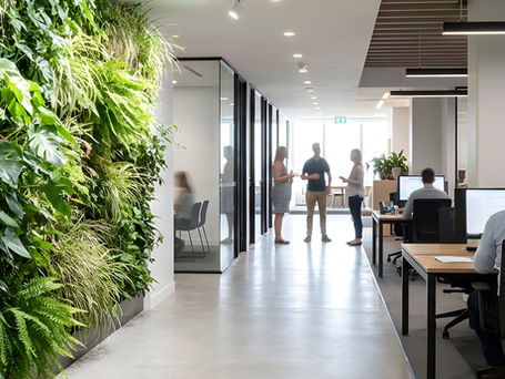4 tendances en matière de végétalisation de bureaux