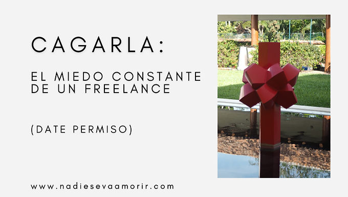 TIENES DERECHO A CAGARLA