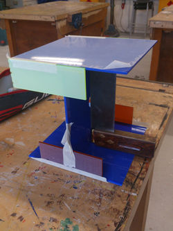 Glue setting process