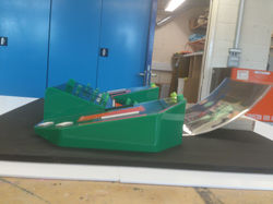 Complete setup model side view