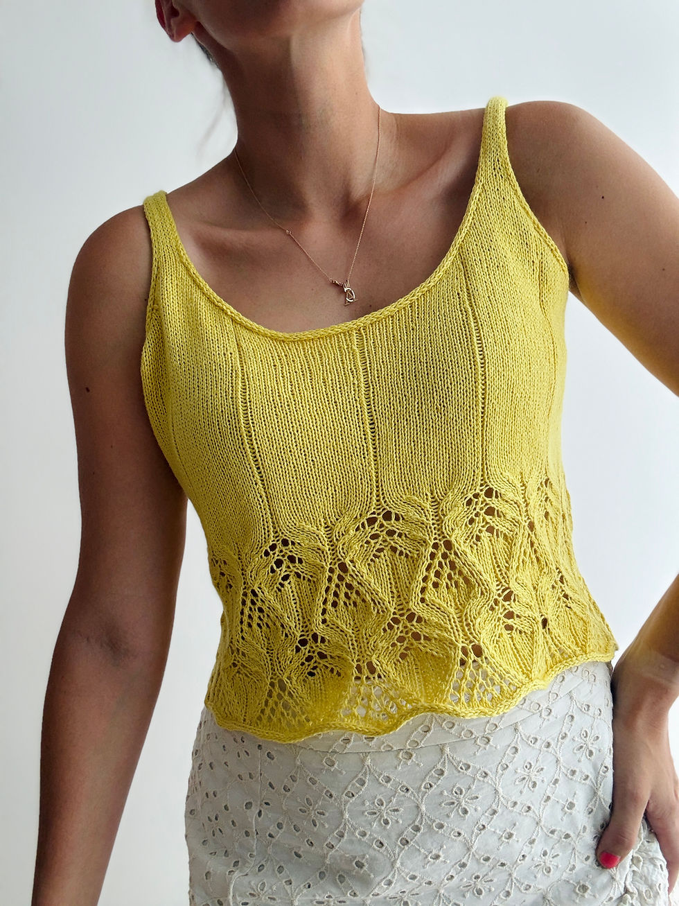 Miniaturbild: Strickanleitung Electrine Top
