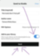 To open a PDF eBook in the Kindle Library, 4) Tic "Add to your library", then tap "Send" to send the PDF to the Kindle App.