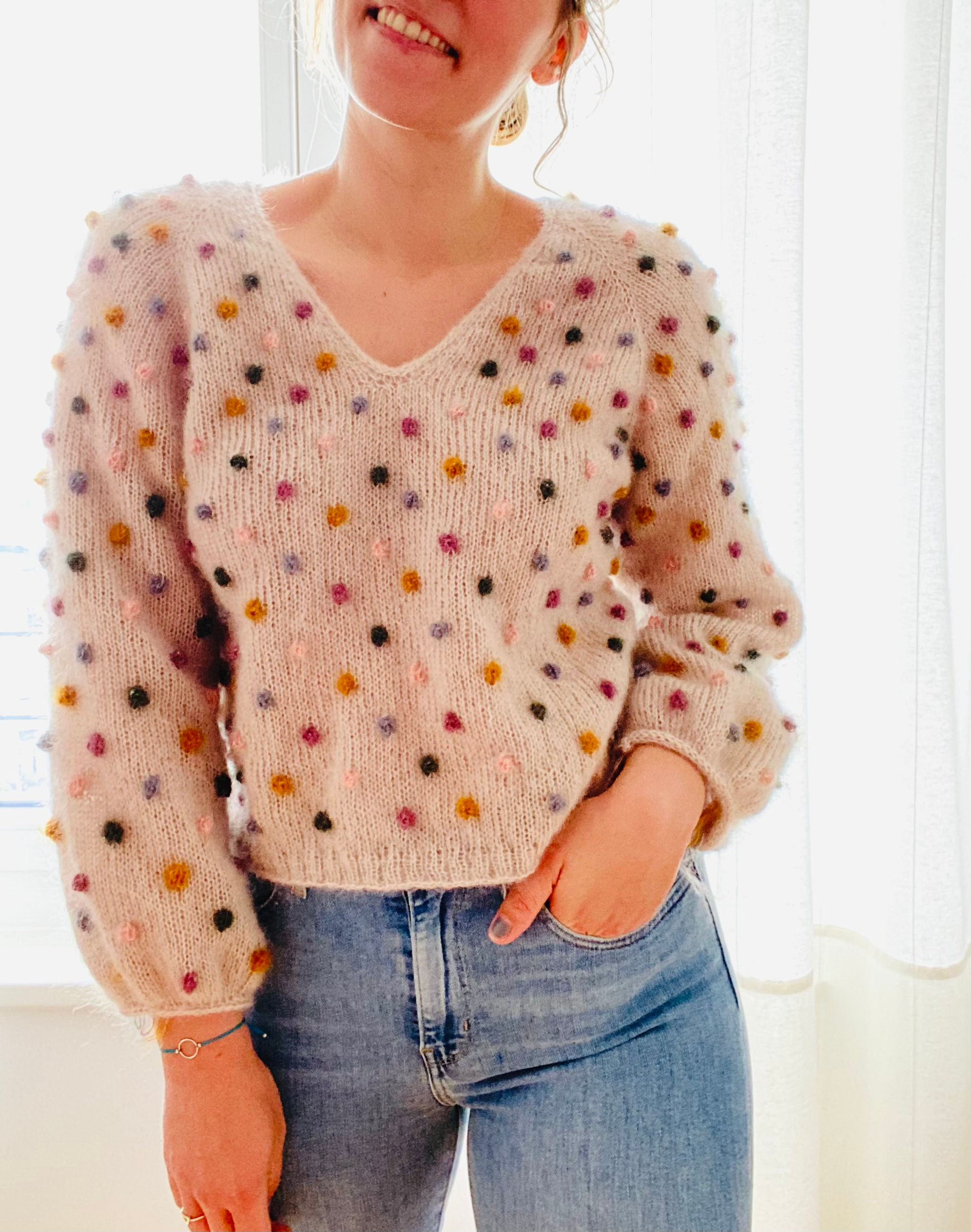 Patrón de punto Andy Sweater