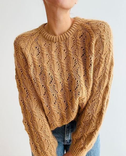 Knitting Pattern Gerardina Sweater | kolibri by johanna