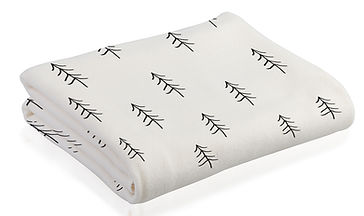 Folded Patterned Blanket