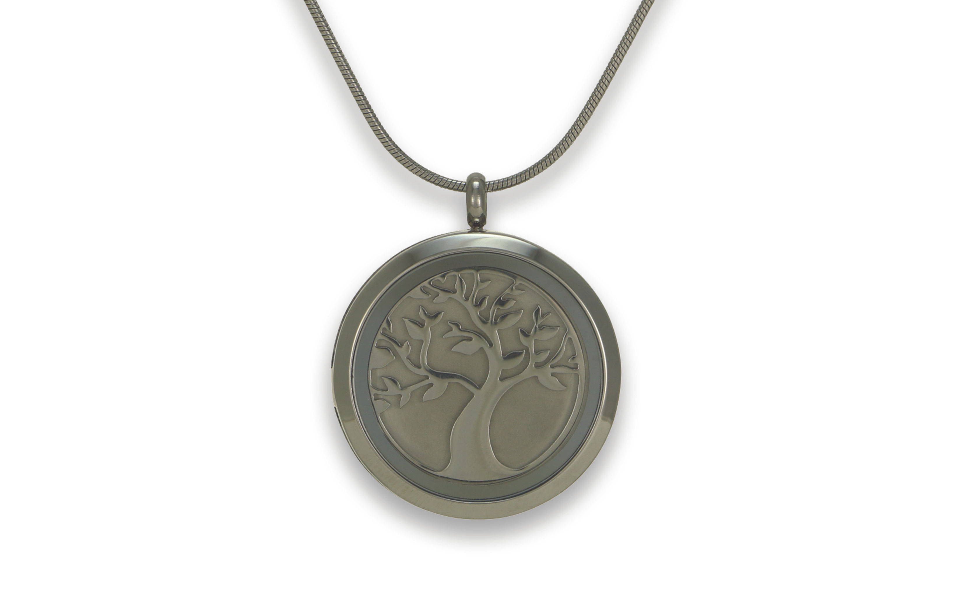 J5041 - Round Pendant - Tree