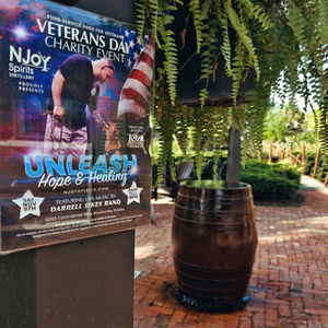 NJoy Spirits Distillery Veteran's Day Celebration 2024