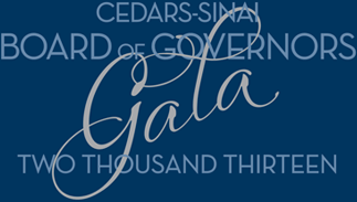 Cedars-Sinai Board of Governors Gala