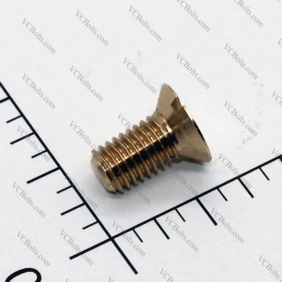 1/4" x 1/2" BSF Brass Countersunk Machine Screw BS450:1933