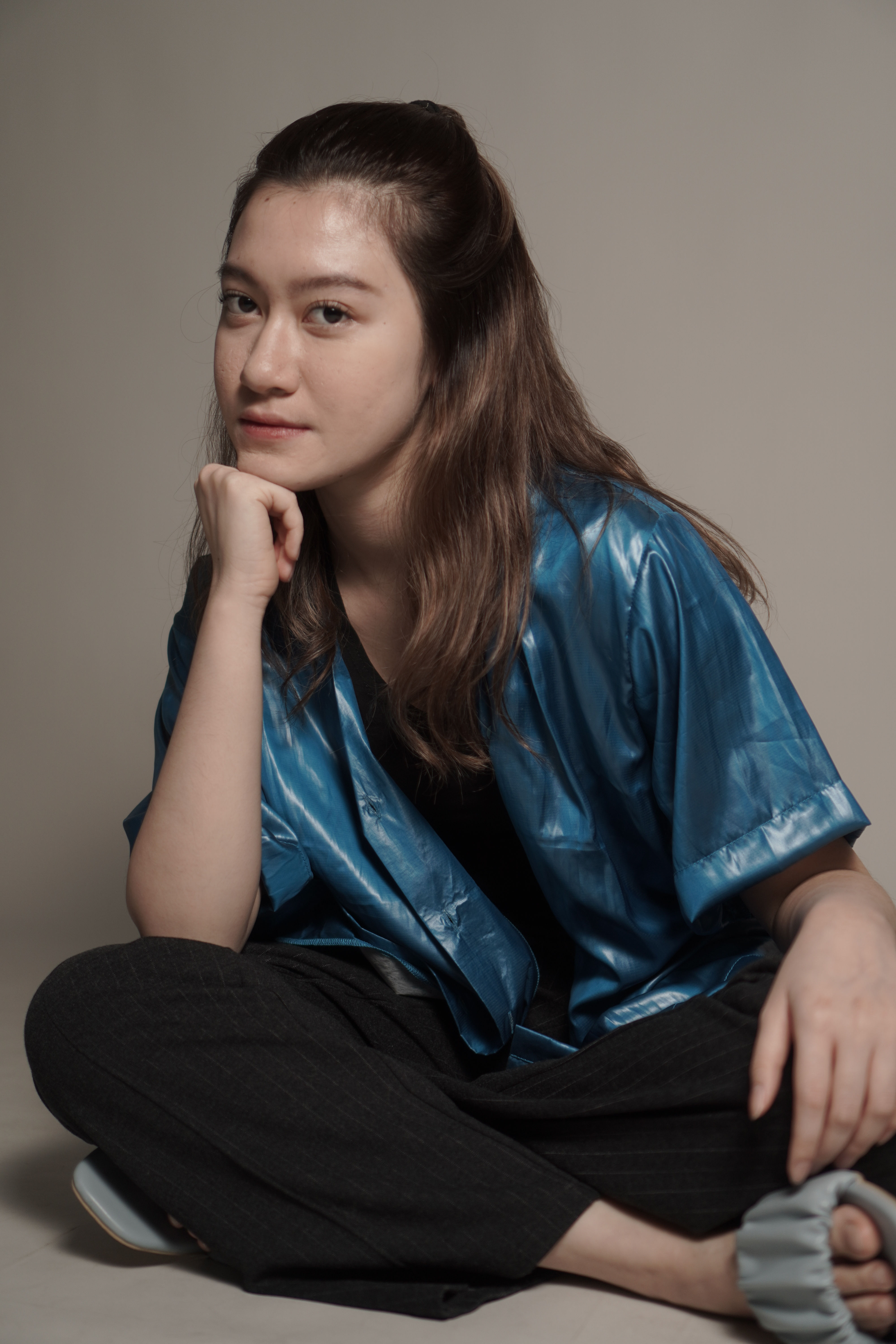 LINGKAR LENGAN Rum Series Shirt Light Blue