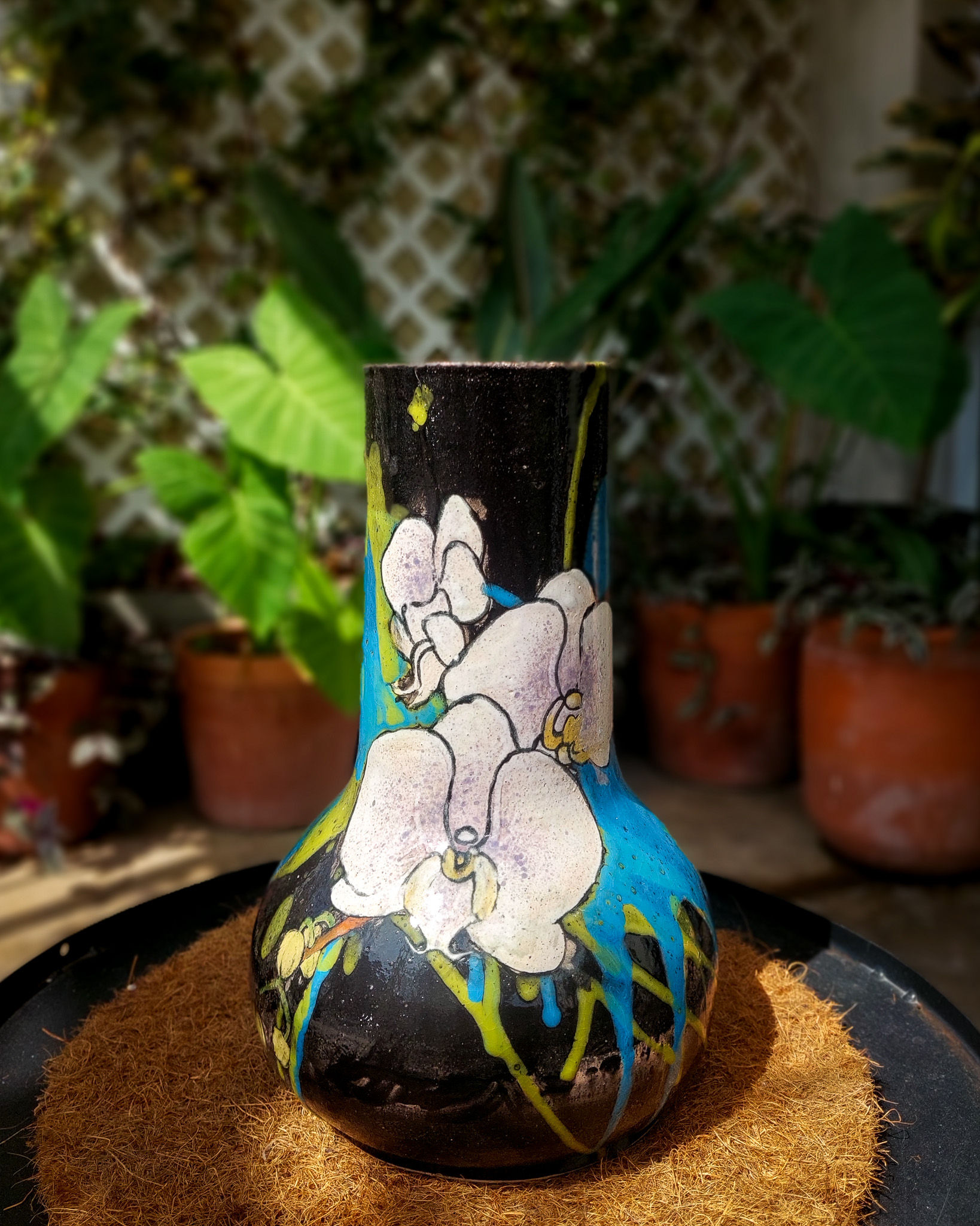 FLORERO ORQUIDEA