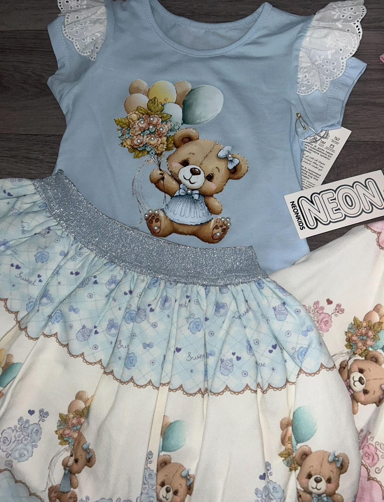 Balloon teddy set
