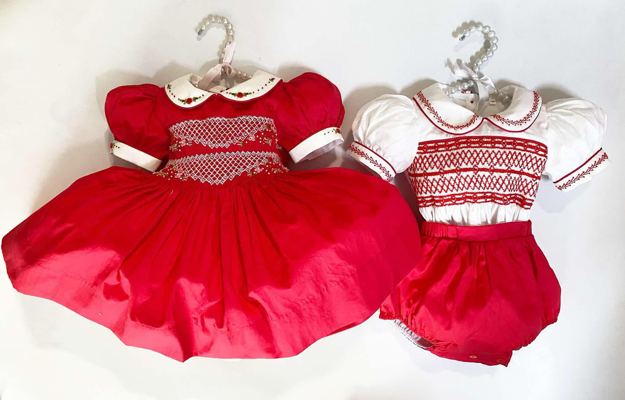 Boys smock romper