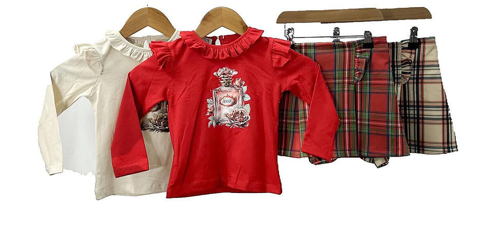 Thumbnail: Perfum skirt set