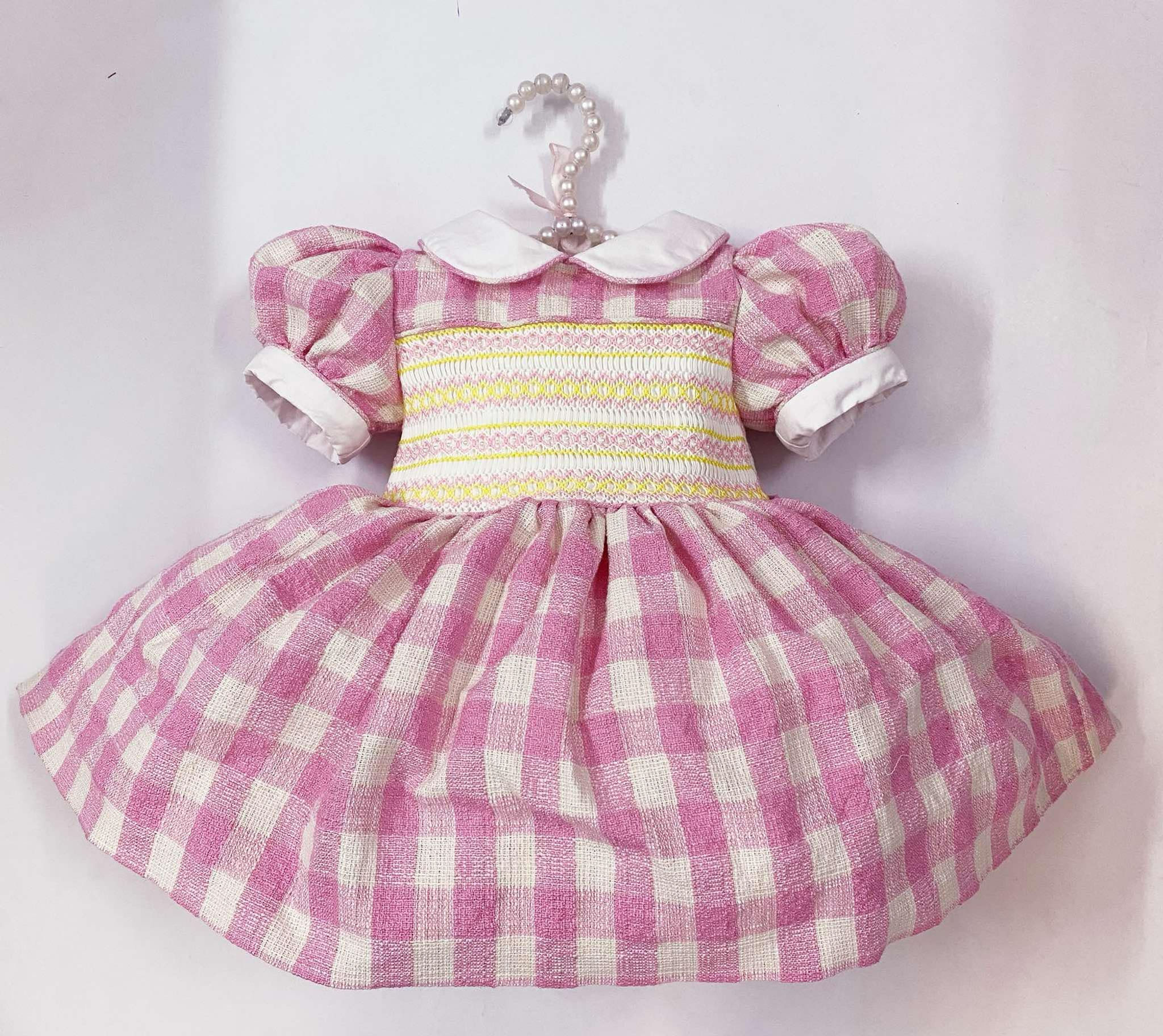 Pre order Pearl pink tweed smock