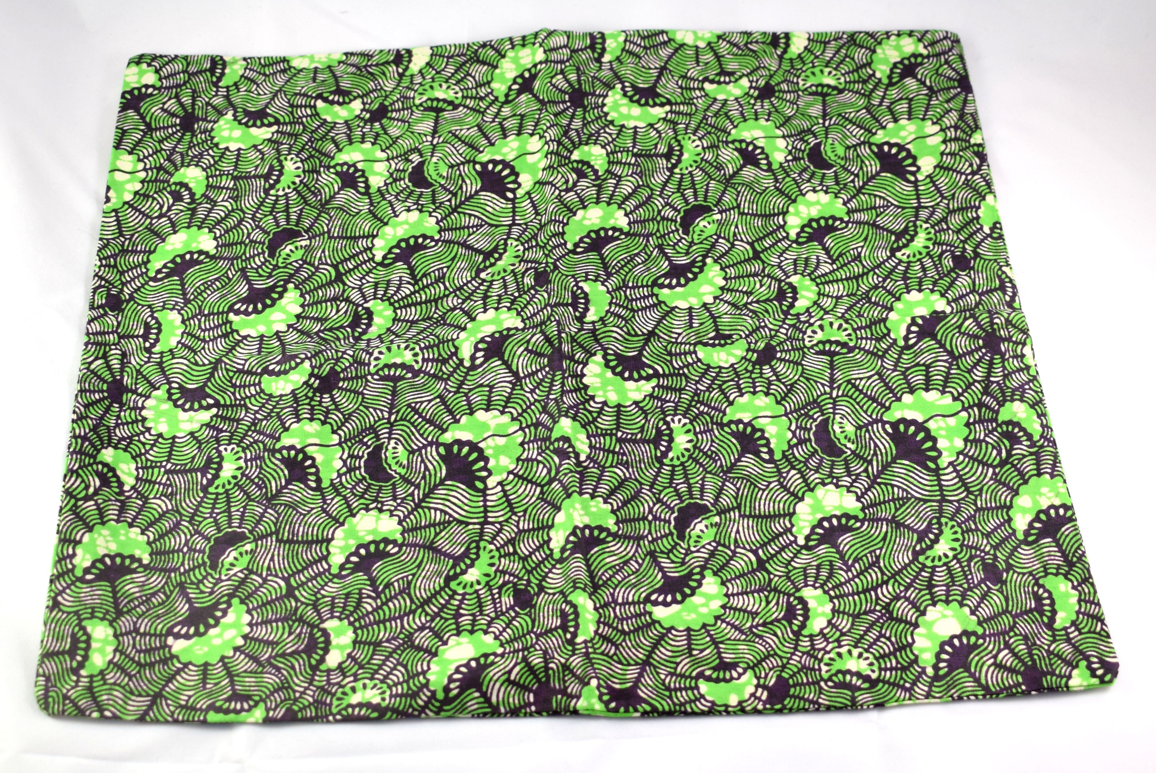 Cushion Cover - Cream, Brown & Green