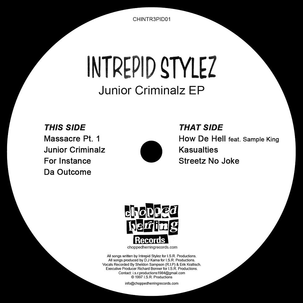 Thumbnail: Intrepid Stylez – Junior Criminalz EP [VINYL]