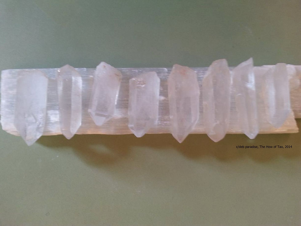 Thumbnail: Crystal Grid Kits -- Fundamental Quartz Points