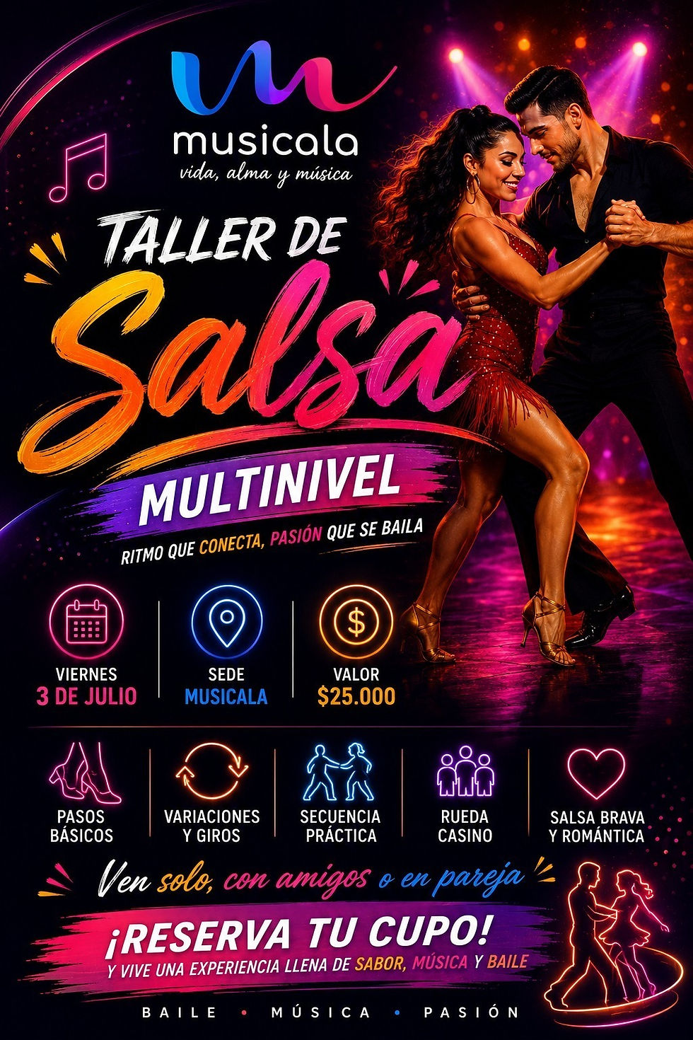 Taller de Salsa Multinivel