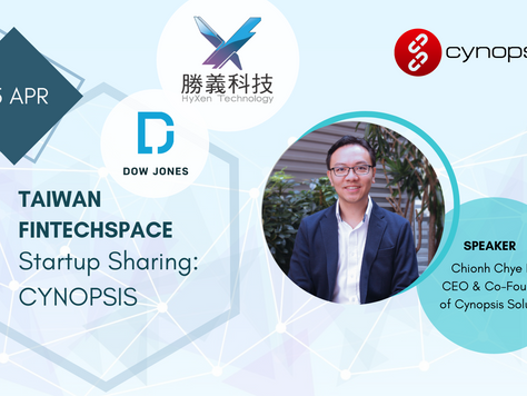 Taiwan FinTechSpace Startup Sharing - Featuring Cynopsis